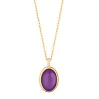 Collana Marcello Pane Donna in Argento CLGM 049.VIOLA